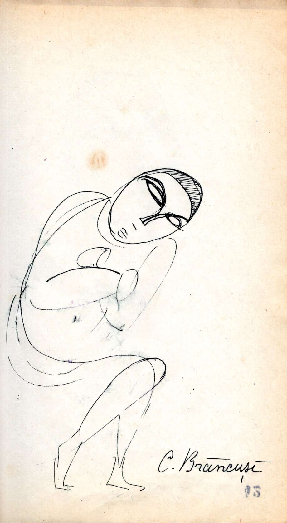 croquis par constantin brancusi