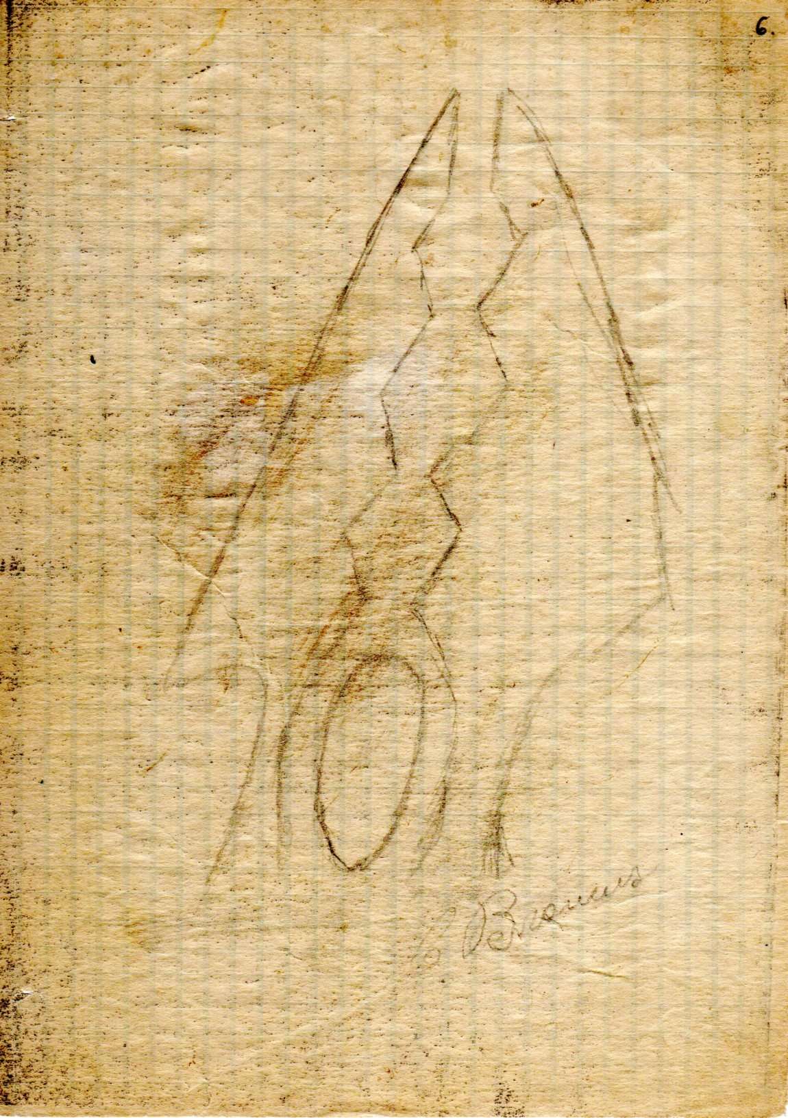 le coq constantin brancusi croquis